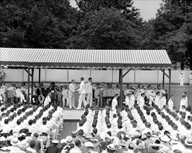 The United States Naval Academy, Class of 1940, held graduation exercises today at Annapolis, Maryland 6/6/1940.