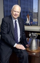 Portrait of George Hopson, manager of the Space Shuttle Main Engine Project at Marshall Space Flight Center circa 2003.