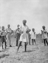 African American children playing singing games, Eatonville, Florida June 1935.