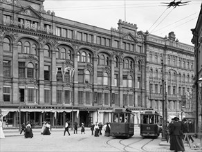 Tallberg Building on Aleksanterinkatu.  Helsinki 1908.