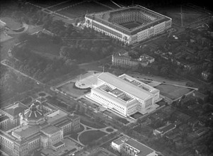 Aerial view of Washington D.C. circa October 1935.