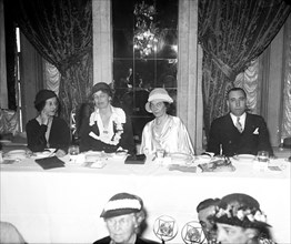 Mrs. Eleanor Roosevelt is Guest of American Pen Women at a breakfast at the Willard Hotel in Washington D.C.  .