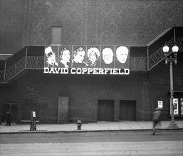 David Copperfield poster for Lew Brown, Fox Theatre circa February 1935.
