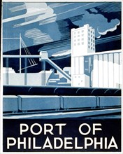 Port of Philadelphia circa 1936.
