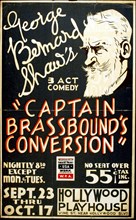 George Bernard Shaw's 3 act comedy 'Captain Brassbound's conversion' circa 1936-1941.