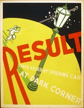 Result Three killed by speeding car at dark corner circa 1936-1937.