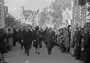 Visit of the Royal Couple to Zeeland / Date October 30, 1947.
