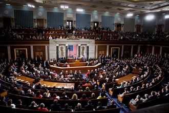 President Barack Obama delivers a health care address to a joint session of Congress at the United States Capitol in Washington, D.C., Sept. 9, 2009..