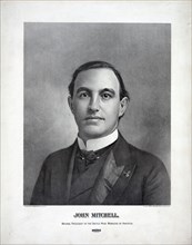 John Mitchell, national president of the United Mine Workers of America circa 1902.
