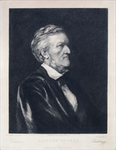Richard Wagner portrait .