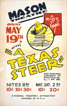 Hoyt's 'A Texas steer' a rip roaring comedy of political life circa 1936-1941.