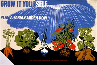 Grow it yourself Plan a farm garden now circa 1941 -1943.