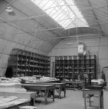 Zuidwal. Interior textile factory Molkenboer / Date November 19, 1947 / Location Oldenzaal, Overijssel.