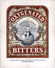 Oxygenated bitters. A sovereign remedy for fever & ague, dyspepsia, asthma & general debility circa 1851.
