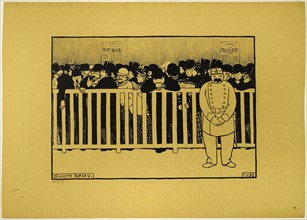 1893 Art Work -  Box Office Felix Edouard Vallotton.