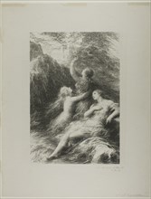 1892 Art Work -  Finale to the Twilight of the Gods - Henri Fantin-Latour.