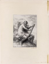 1892 Art Work -  Inspiration; first plate - Henri Fantin-Latour.