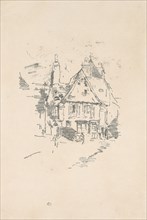1893 Art Work -  Gabled Roofs - James McNeill Whistler.