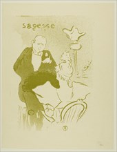 1893 Art Work -  Wisdom - Henri de Toulouse-Lautrec.