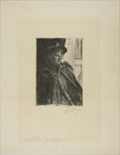 1892 Art Work -  Olga Bratt - Anders Zorn.