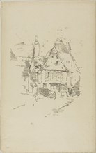1893 Art Work -  Gabled Roofs - James McNeill Whistler.