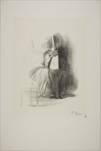 1892 Art Work -  The Consent - Jean Louis Forain.