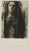 1892 Art Work -  Princess Maleine (The Little Madonna) - Odilon Redon.