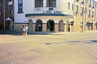 (R) Latin America / Honduras circa 1987 - Hotel in town of San Pedro Sula Honduras.