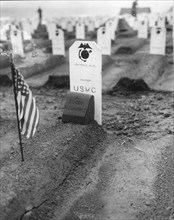 Grave on Iwo Jima