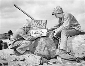 Mail on Iwo Jima