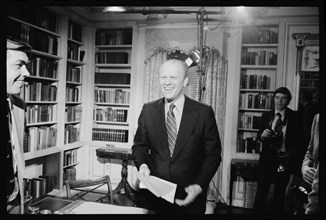 President Ford after televised speech