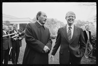 Sadat and Carter, 1977