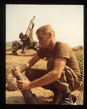 Soldier with Howitzer