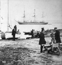 USS Pensacola in Alexandria, VA 1861