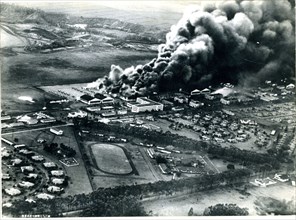 Captured Japanese Photo of Wheeler Field
