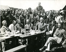CCC- FDR at CCC Camp
