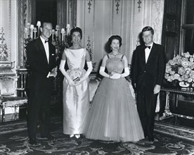 Kennedys with Queen & Prince Philip