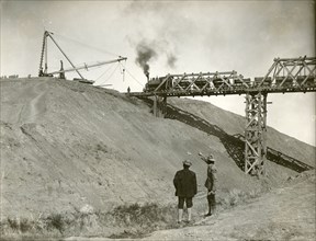 Construction Railway Bridge