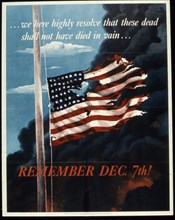 Remember December 7th' Mobilization Poster