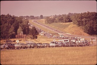 Traffic Near Interstate 65 in Tennessee