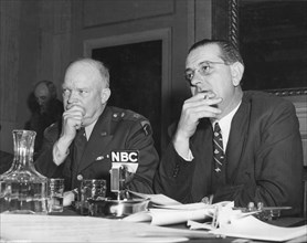 Eisenhower & LBJ At Hearing