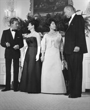 Princess Margaret and Lord Snowdon Entertained at