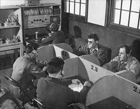 WAC Training Male Radio Operators