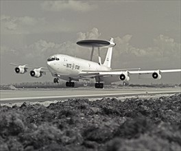 First E-3A lands at NATO Air Base