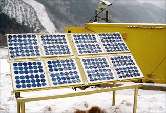 Solar panels that supplying power