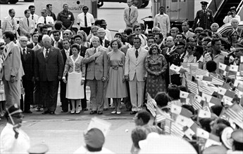 1978 - Panamanian President Lakas, President Jimmy Carter, and General