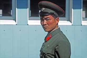 North Korean security officer