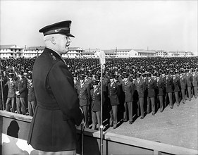 General Henry Arnold Addresses Aviation Cadets