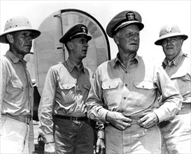 Senior Navy officers visit Saipan