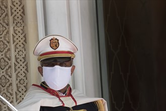 The palace view as Defense Secretary Dr. Mark T. Esper meets with Tunisian President Kais Saied
